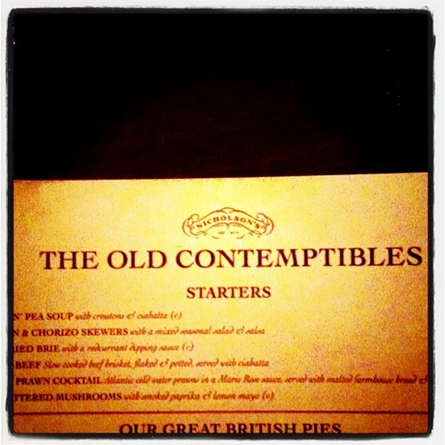 3rd Pub The Old Contentibles